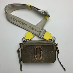 Marc Jacobs Snapshot Bag Glitter Jelly Adjustable Crossbody